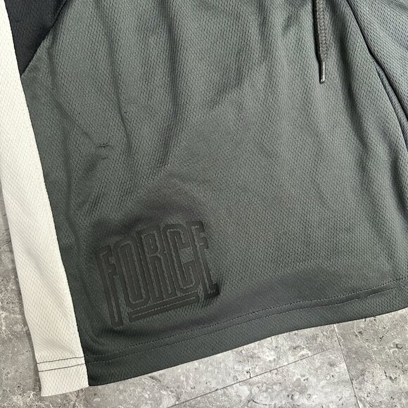 Nike Dri-Fit Starting 5 FORCE Basketball Shorts Mens Size Large Black White Grey - Picture 4 of 7